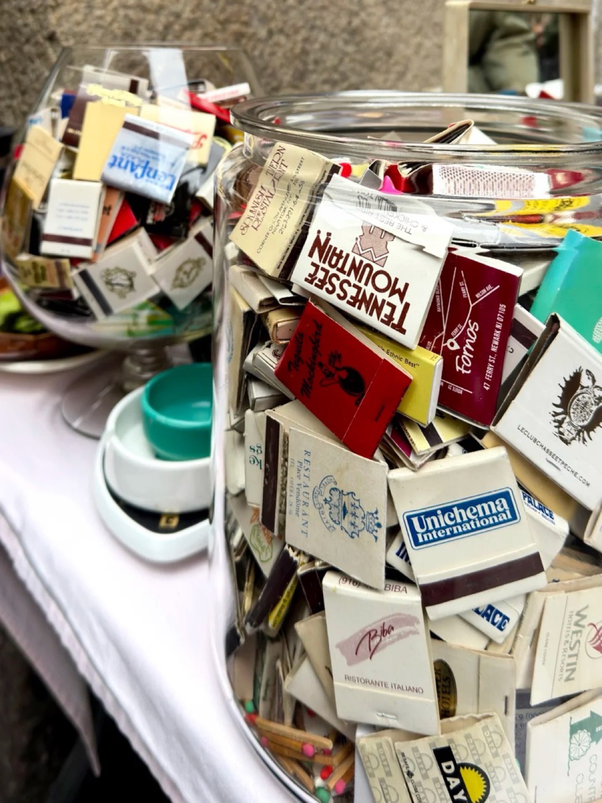 Objects found at Brooklyn Flea